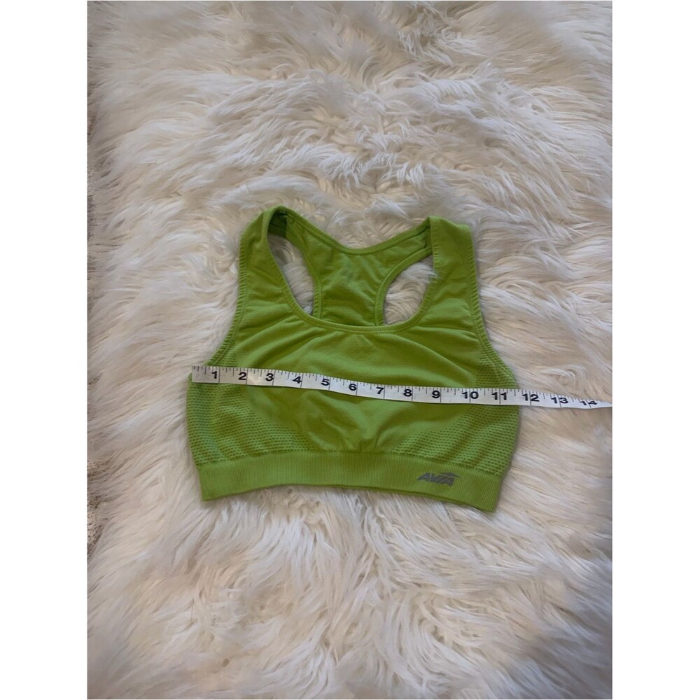 Avia Lime Green Racerback Sports Bra